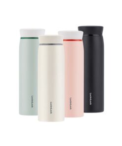 Bình Giữ Nhiệt LocknLock Feather Light Ring 460Ml - 4 Màu (Ngà, Mint, Hồng, Đen) - LHC4244