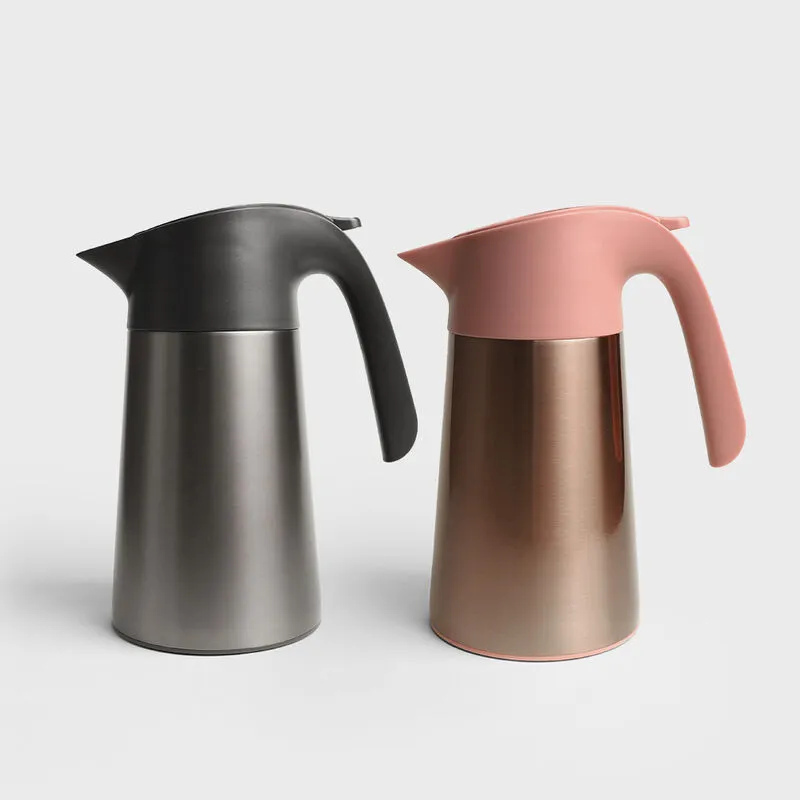 LHC1480 - Bình giữ nhiệt LocknLock Simple Coffee Pot;1.6L 2 màu (Màu Xám, Màu Hồng) - locknlockonline.com