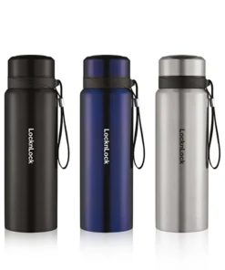 LHC6180 – Bình Giữ Nhiệt LocknLock Vacuum Bottle 800ml Bằng Thép Không Gỉ – 3 Màu (Xanh Đậm, Bạc, Đen) - https://locknlockonline.com/