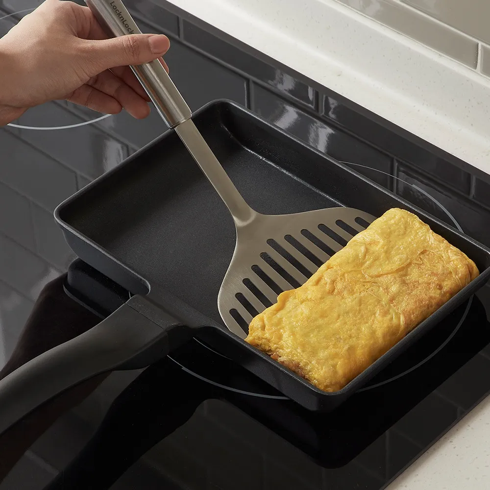 CKT331GRY – Xẻng Lật Lớn Có Rãnh Goodcare Locknlock – 286x150x34mm – Màu Xám - https://locknlockonline.com/