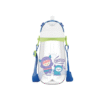 Bình nước trẻ em LocknLock có ống hút silicone dây đeo dung tích 450ml ABF910