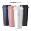 Bình Giữ Nhiệt LocknLock Energetic Tumbler 550ml - 4 màu (Đen, Xanh Navy, Hồng, Trắng) - LHC3249