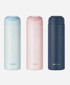 Bình giữ nhiệt LocknLock Dandy One Touch Tumbler 420ml - 3 Màu (Xanh, Xanh nhạt, Hồng) - LHC3281