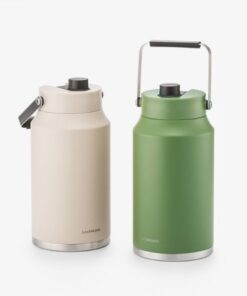 Bình Giữ Nhiệt Bằng Thép Không Gỉ Locknlock Slo Water Jug 4L - 2 Màu (Be, Xanh Lá) - LHC4302