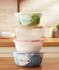 Hộp bảo quản thực phẩm hình tròn LocknLock Nestable - Nhiều kích cỡ, màu sắc