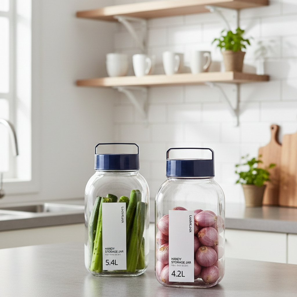 Bình Ngâm Nước Hoa Quả LocknLock - Màu Navy