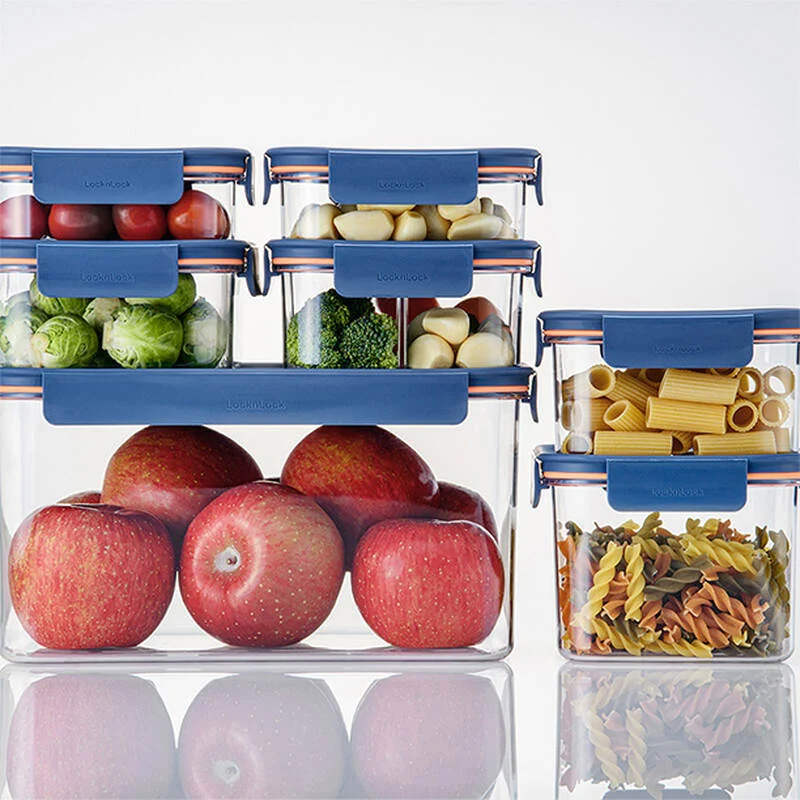Hộp Đựng Thực Phẩm LocknLock Bisfree Modular Plus Nhiều Size, Nhựa Tritan - Màu xanh Navy
