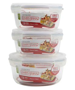 Bộ Hộp Bảo Quản Thực Phẩm Thực Phẩm Locknlock 3Xp (LLG831(2), 861(1)) W/Color Box - LLG861S903