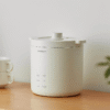 Nồi Cơm Điện Mini LocknLock Bianco Mini Rice Cooker 220V, 50Hz, 300W, 0.6L - Màu Ngà - EJR314IVY