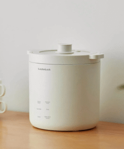 Nồi Cơm Điện Mini LocknLock Bianco Mini Rice Cooker 220V, 50Hz, 300W, 0.6L - Màu Ngà - EJR314IVY