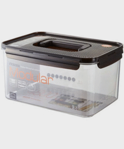 Hộp bảo quản thực phẩm hình chữ nhật LocknLock Bisfree Modular Màu nâu - 4.8L - LBF408H