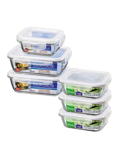 Bộ 6 Hộp Thủy Tinh Locknlock (LLG413x1, LLG422x3, LLG426x2) - LLG426S6