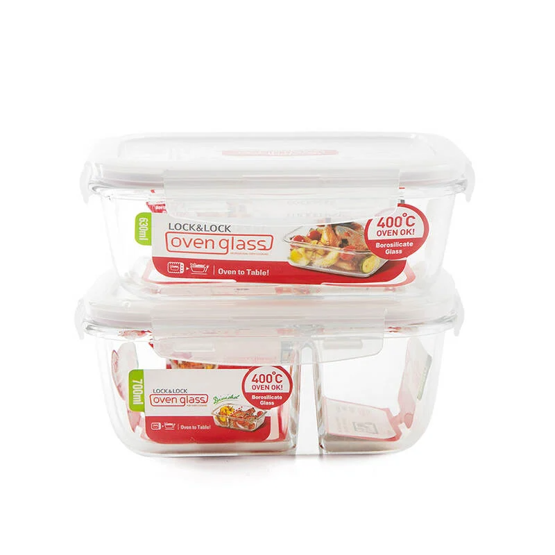 Bộ Túi Hộp Cơm Thủy Tinh Locknlock 3 Món (LLLG429Dx1, LLG428x1, HWB820GRNx1) - Màu Xanh Lá - LLG429DS2GRN - Ảnh 4