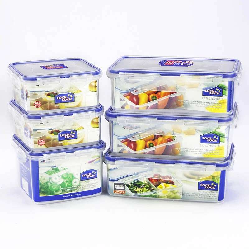 Bộ 6 hộp bảo quản LocknLock Classic - HPL817S5