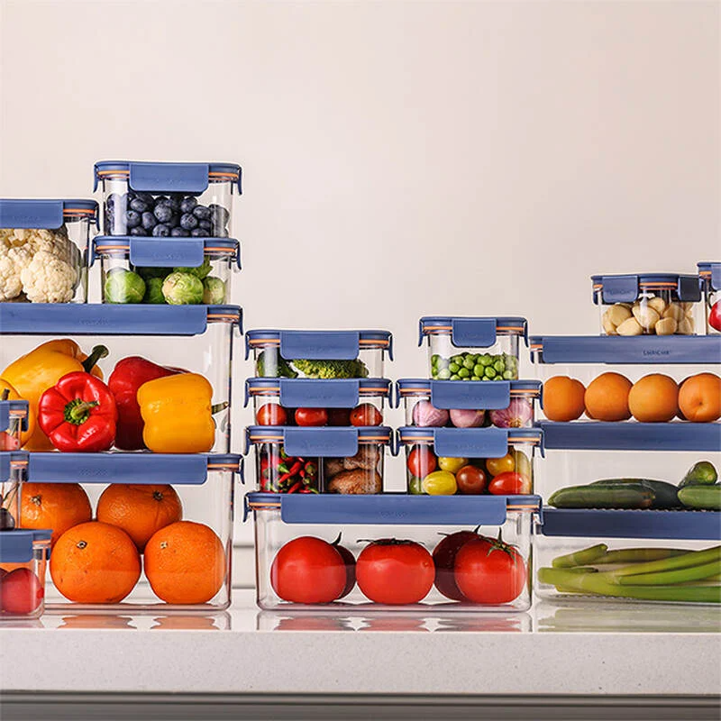 Hộp Đựng Thực Phẩm LocknLock Bisfree Modular Plus Nhiều Size, Nhựa Tritan - Màu xanh Navy - Ảnh 2