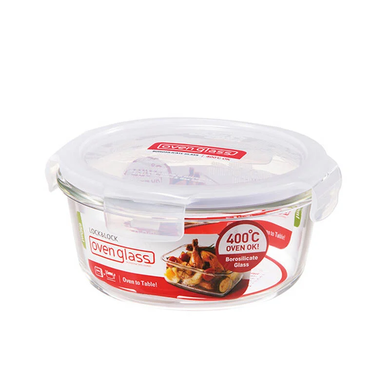 Bộ 5 Hộp Thủy Tinh Locknlock Euro (LLG214x2, LLG428x1, LLG831x1, LLG445x1) - LLG214S5 - Ảnh 6