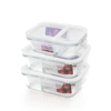 Hộp Chia Ngăn Blanc LocknLock - 2 Dung Tích (640ml, 1040ml) - LLG1201, LLG1202, LLG120