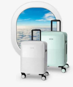 LTZ901 – Vali du lịch UNBALANCE Travel Zone Lock&Lock - ABS, có khóa TSA, 20 inch 2 màu - (Màu trắng, Màu xanh bạc hà) - Locknlockonline.com