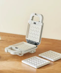 EJB126IVY - Máy kẹp nướng bánh LocknLock Sandwich maker - 220V, 50Hz, 600W - Màu ngà