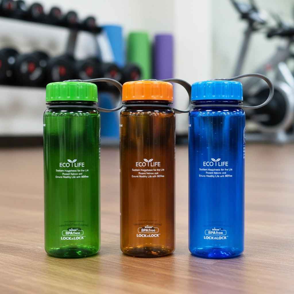 ABF613 - Bình Nước Eco 500ml - 3 Màu (Xanh Dương, Nâu, Xanh Lá) - LocknLock - locknlockonline.com