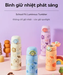 LHC3387/LHC3388 - Bình giữ nhiệt LocknLock Schoolfit Luminous tumbler 380ml/510ml - Locknlock Cần Thơ
