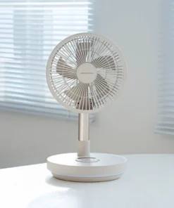 JRL-FF085COM - Quạt sạc điện gấp gọn Jenniferoom Foldable fan 8W, 8000mAh - Màu be - LocknLock Cần Thơ