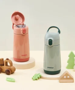 LHC918 - Bình giữ nhiệt LocknLock Little Luv Switch cap tumbler 380ml - 2 Màu (Màu xanh, Màu Hồng) - Locknlock Cần Thơ