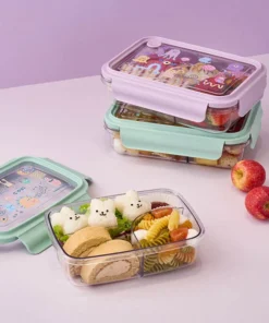 LCB501 | LCB502- Hộp Cơm Nhựa 3 Ngăn Trong Suốt LocknLock - LocknLock Cần Thơ