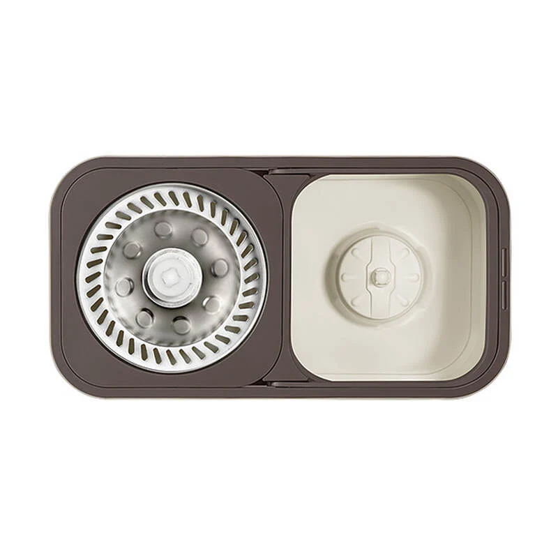 ETM478 - Bộ Cây Lau Nhà Dual Bucket Spin Mop 450x235x240mm - Locknlockonline.com