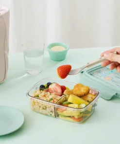 LCB501 | LCB502- Hộp Cơm Nhựa 3 Ngăn Trong Suốt LocknLock - LocknLock Cần Thơ