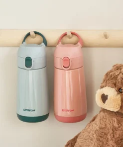 LHC918 - Bình giữ nhiệt LocknLock Little Luv Switch cap tumbler 380ml - 2 Màu (Màu xanh, Màu Hồng) - Locknlock Cần Thơ