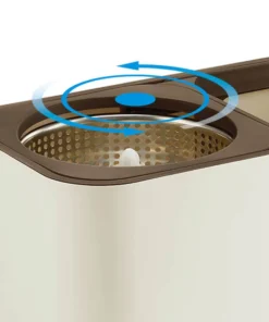 ETM478 - Bộ Cây Lau Nhà Dual Bucket Spin Mop 450x235x240mm - Locknlockonline.com