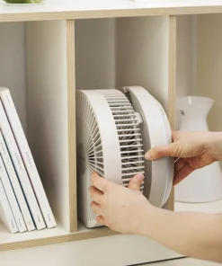 JRL-FF085COM - Quạt sạc điện gấp gọn Jenniferoom Foldable fan 8W, 8000mAh - Màu be - LocknLock Cần Thơ