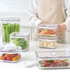 LVC401S7 - Bộ hộp và máy hút chân không bảo quản thực phẩm Maestro Vacuum LocknLock - 7P - Màu trắng - CN - 2 - locknlockonline.com