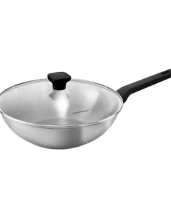 Nồi, Chảo Inox LocknLock Daily STS PPW thân bằng thép không gỉ 304, kèm nắp kính trong suốt, tay cầm chịu nhiệt - LocknLock Cần Thơ