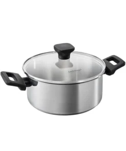 Nồi, Chảo Inox LocknLock Daily STS PPW thân bằng thép không gỉ 304, kèm nắp kính trong suốt, tay cầm chịu nhiệt - LocknLock Cần Thơ