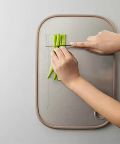 CKD096IVY - Thớt hai mặt inox 304, PP kháng khuẩn hiệu LocknLock kích thước 400*280*12MM - Màu Ivory - locknlockonline.com