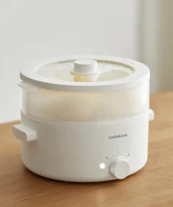 EJP134IVY - NồI Điện Đa Năng Locknlock Bianco Electric Multipot 220V, 50Hz, 3.0L - Màu Ngà - 1000W, 1350W