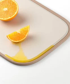 CKD096IVY - Thớt hai mặt inox 304, PP kháng khuẩn hiệu LocknLock kích thước 400*280*12MM - Màu Ivory - locknlockonline.com