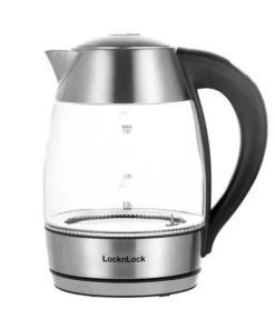 EJK341 - Ấm đun nước dùng điện bằng thủy tinh, hiệu LocknLock 1.8L, 220-240V, 50/60Hz, 1850-2200W