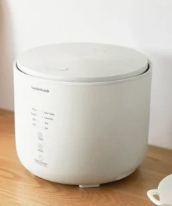 EJR334IVY - Nồi cơm điện Locknlock Donggeurami rice cooker 220V, 50Hz, 400W, 1.0L- Màu ngà