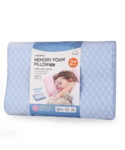 HLW181 - Gối Memory Foam dành cho trẻ em, 35*24*6/5 cm, 349g - 2 Màu (Màu hồng, Màu xanh dương) - locknlockonline.com