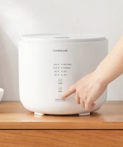 EJR334IVY - Nồi cơm điện Locknlock Donggeurami rice cooker 220V, 50Hz, 400W, 1.0L- Màu ngà