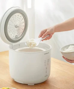 EJR334IVY - Nồi cơm điện Locknlock Donggeurami rice cooker 220V, 50Hz, 400W, 1.0L- Màu ngà