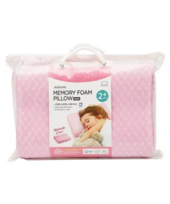 HLW181 - Gối Memory Foam dành cho trẻ em, 35*24*6/5 cm, 349g - 2 Màu (Màu hồng, Màu xanh dương) - locknlockonline.com