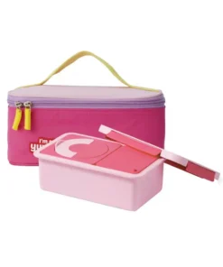 LHC8044 - Hộp giữ nhiệt LocknLock Yummy Lunch Box 1450ml - 3 Màu (xanh, hồng, vàng) - locknlockonline.com