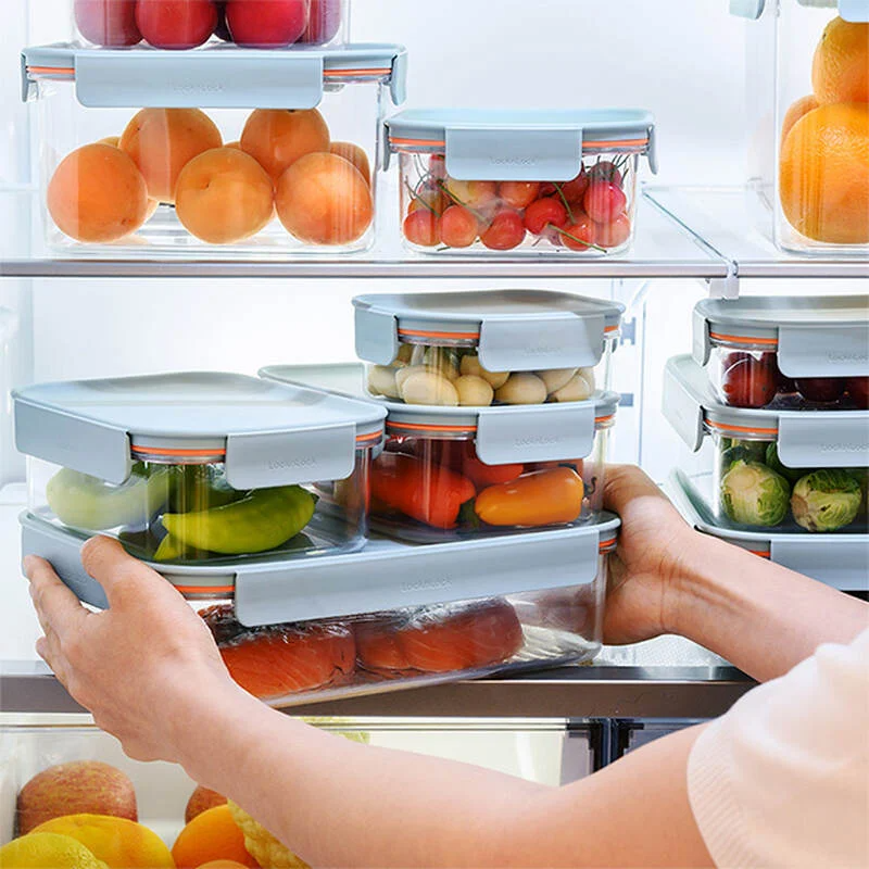 LBF4 - Hộp Đựng Thực Phẩm LocknLock Bisfree Modular Plus Nhiều Size, Nhựa Tritan - Màu xanh mint - Ảnh 4