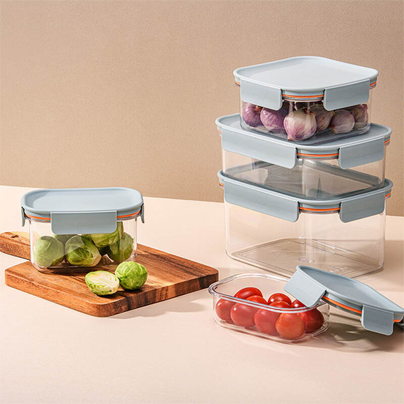 LBF4 - Hộp Đựng Thực Phẩm LocknLock Bisfree Modular Plus Nhiều Size, Nhựa Tritan - Màu xanh mint - Ảnh 5