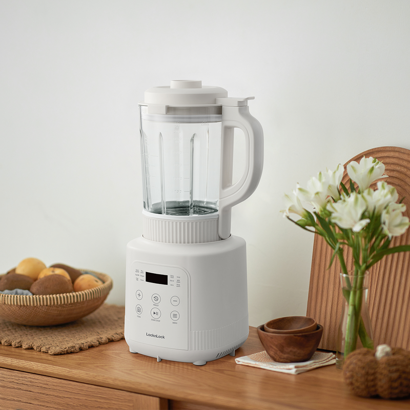 EJM486IVY- Máy làm sữa hạt Locknlock Heating blender 1.75L, 800W, 220V, 50Hz - Màu trắng ngà
