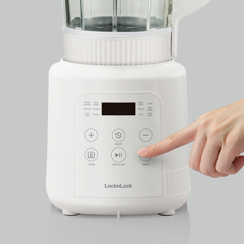 EJM486IVY- Máy làm sữa hạt Locknlock Heating blender 1.75L, 800W, 220V, 50Hz - Màu trắng ngà